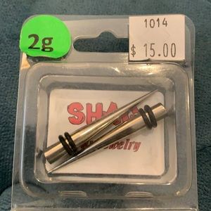 3/$20 2gauge Ear stretchers tapers stainless steel